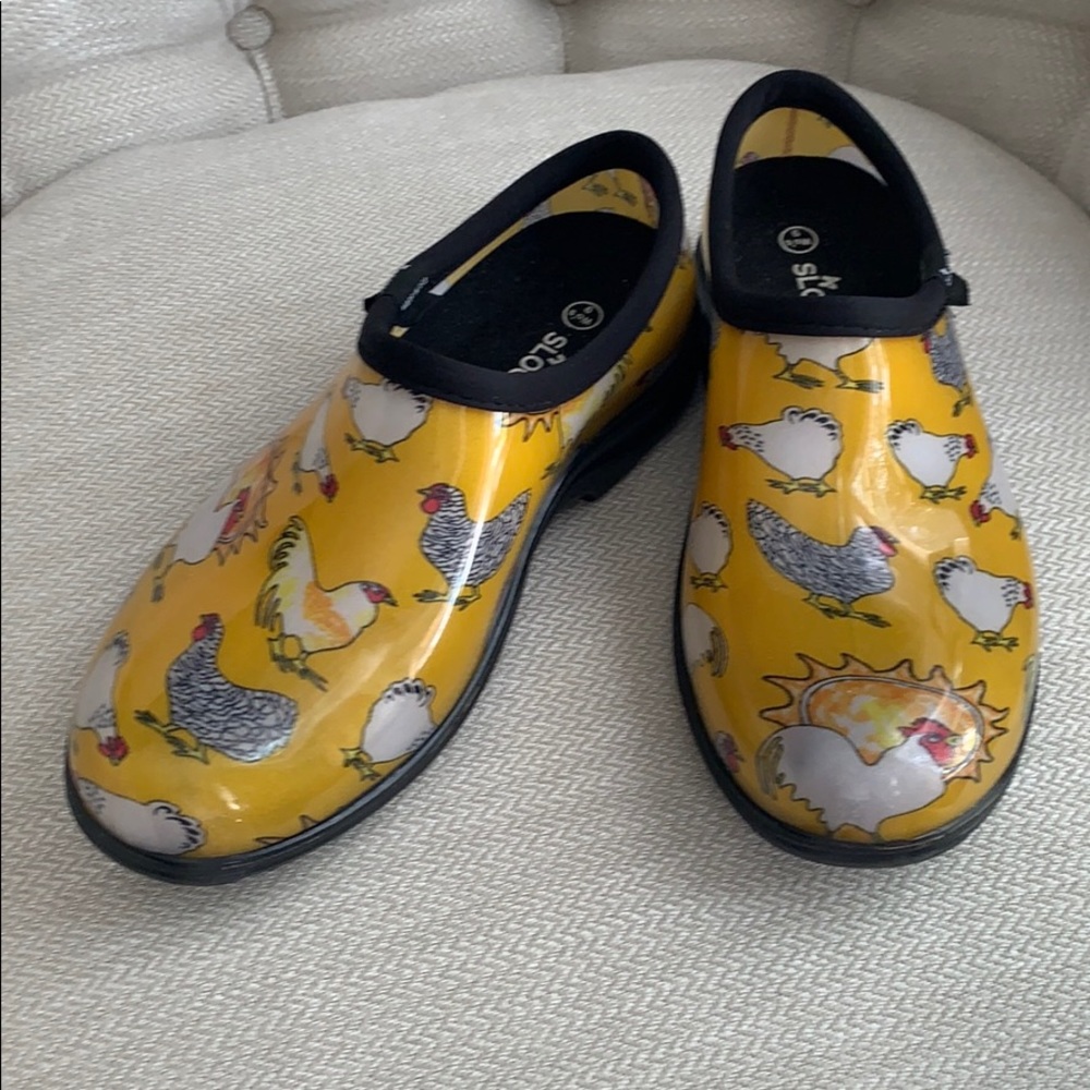 Sloggers Women's Chicken Print Waterproof Shoe